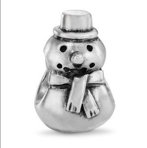 Retired Snowman Pandora Charm